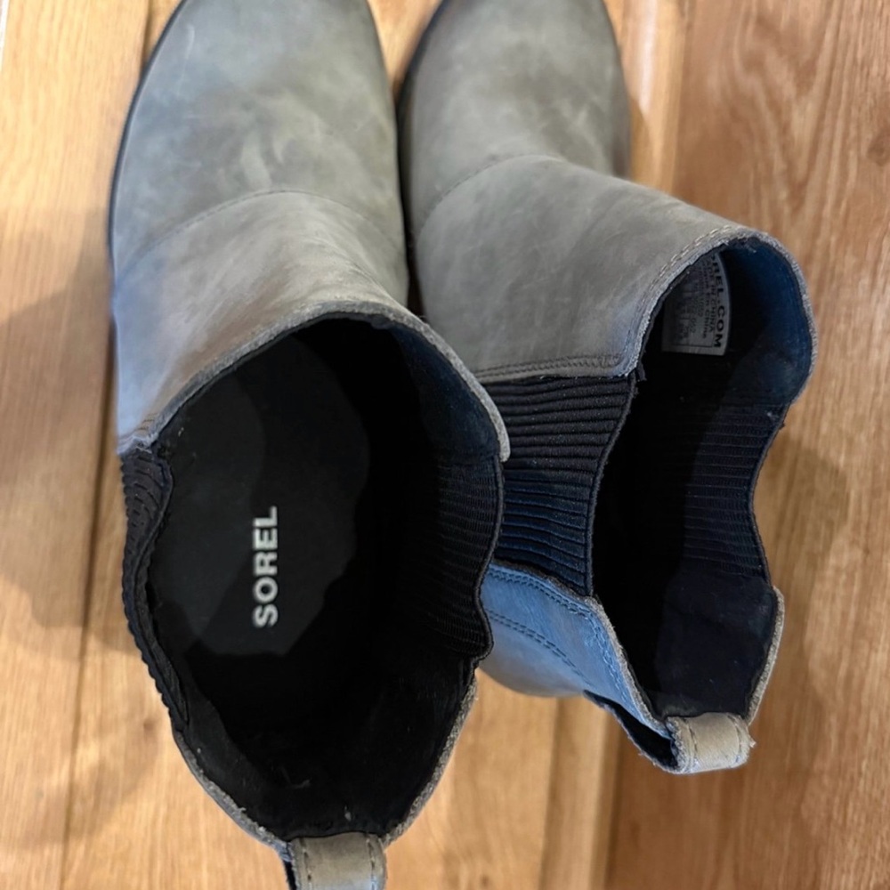 Sorel Women's Gray Ankle Booties 8.5 - Picture 7 of 7